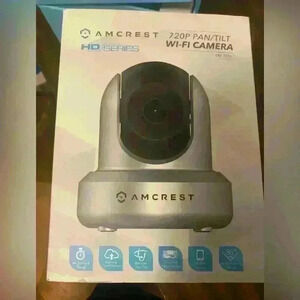 A crest WiFi security camera